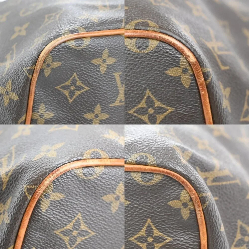 LOUIS VUITTON Palermo PM 2Way Hand Bag Monogram Leather Brown M40145 96KC445 - Picture 12 of 16